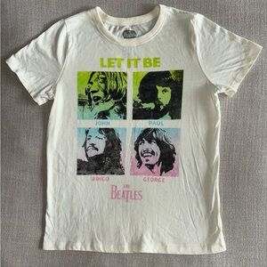 The Beatles Cream T-Shirt with Colorful Print